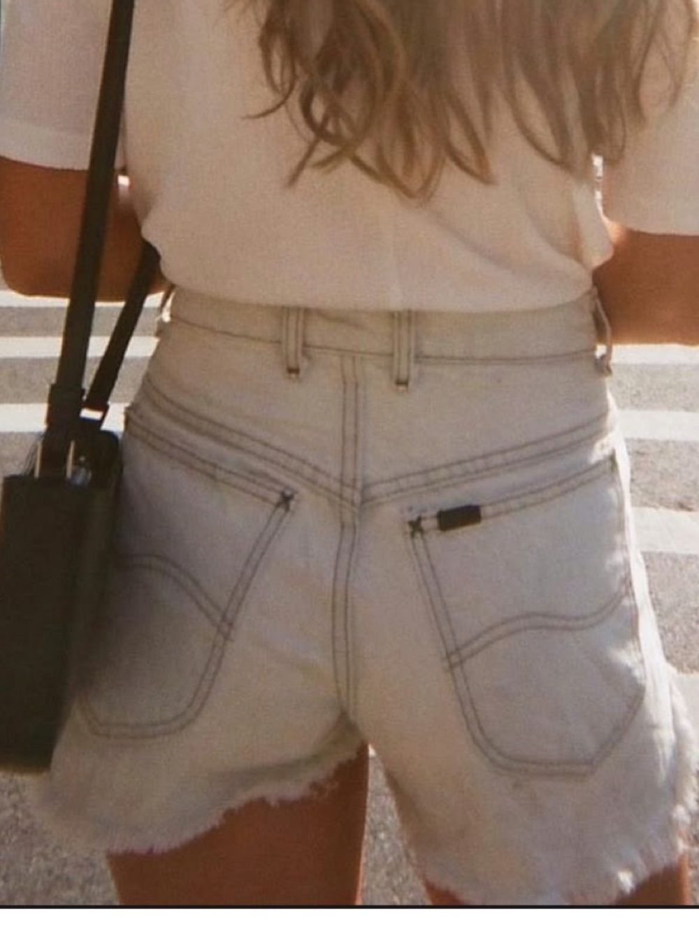 Vintage Lee Jeans Cutoffs. Size: 12 ( see measurements )